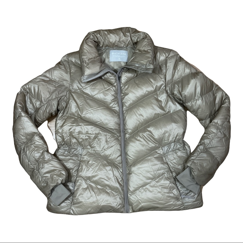 Womens ATHLETA down puffer Small